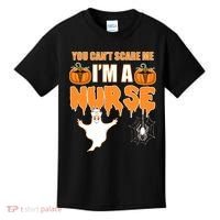 You Can't Scare Me I'm A Nurse Halloween Kids T-Shirt thumb 0