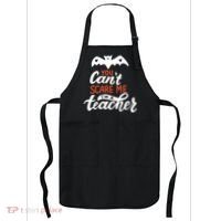 You Can't Scare Me I'm A Teacher Bat Apron thumb 0
