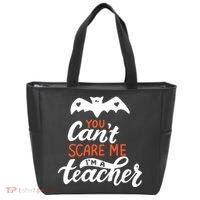 You Can't Scare Me I'm A Teacher Bat Tote Bag thumb 0