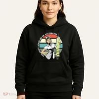 You Can't Scare Me I'm Vaccinated Nurse Hoodie thumb 5