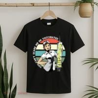 You Can't Scare Me I'm Vaccinated Nurse T-Shirt thumb 2
