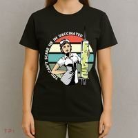 You Can't Scare Me I'm Vaccinated Nurse T-Shirt thumb 4