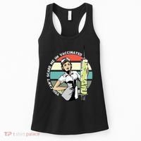 You Can't Scare Me I'm Vaccinated Nurse Women's Tank Top thumb 0