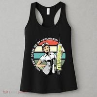 You Can't Scare Me I'm Vaccinated Nurse Women's Tank Top thumb 3