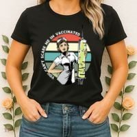 You Can't Scare Me I'm Vaccinated Nurse Women's T-Shirt thumb 2
