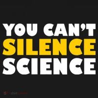 You Can't Silence Science! Resist Protest Hoodie thumb 2