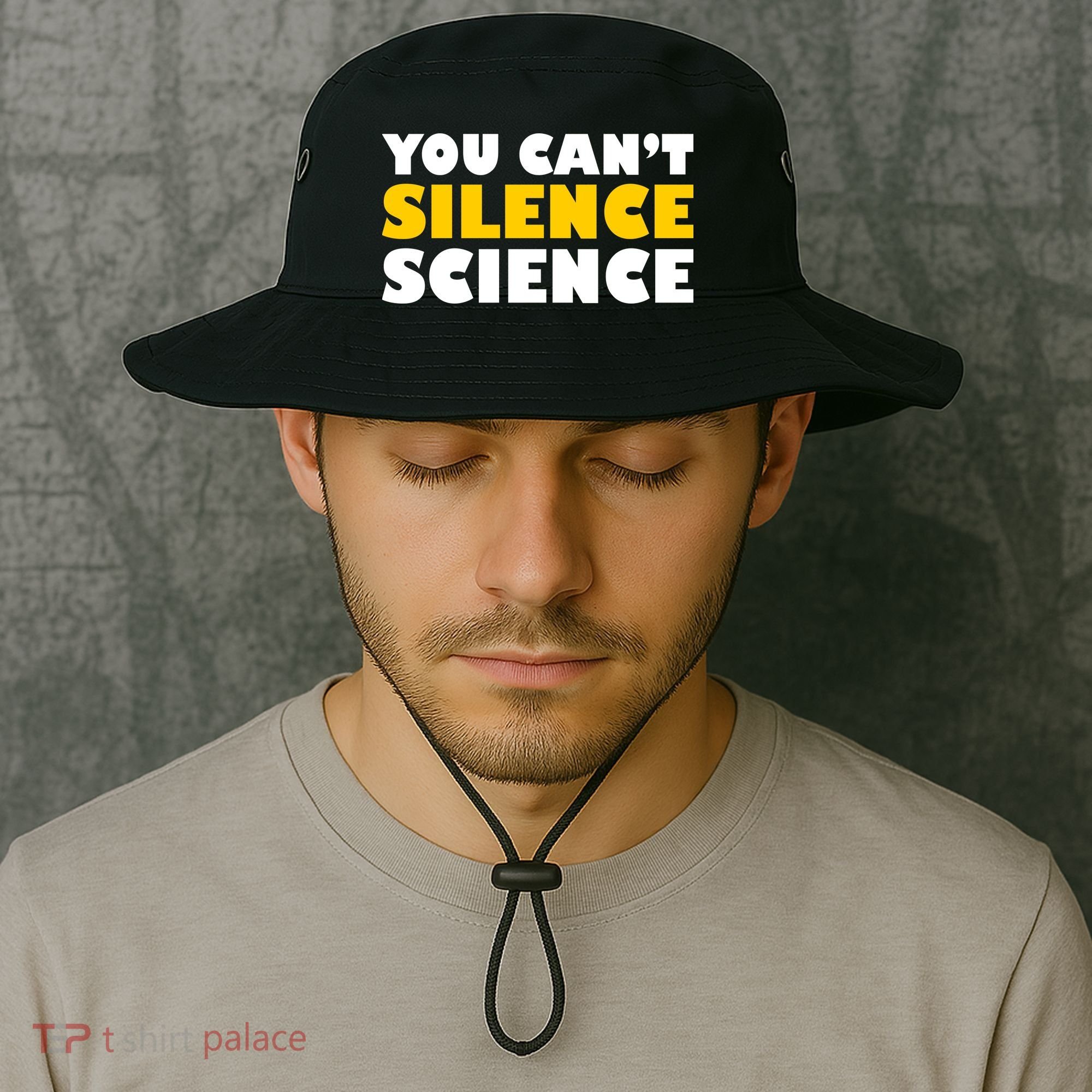 You Can't Silence Science! Resist Protest Bucket Hat