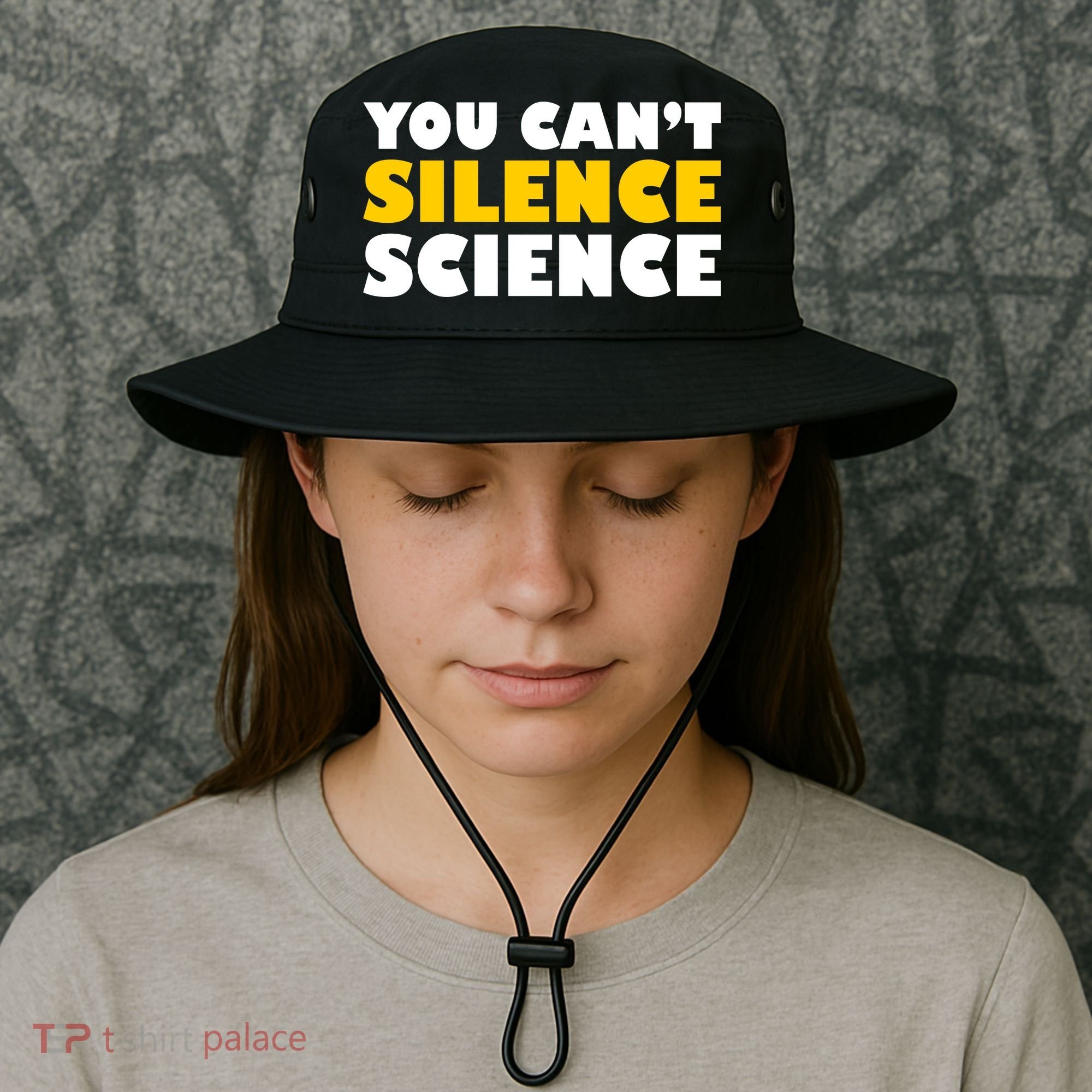 You Can't Silence Science! Resist Protest Bucket Hat