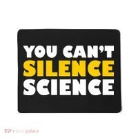 You Can't Silence Science! Resist Protest Mousepad thumb 0