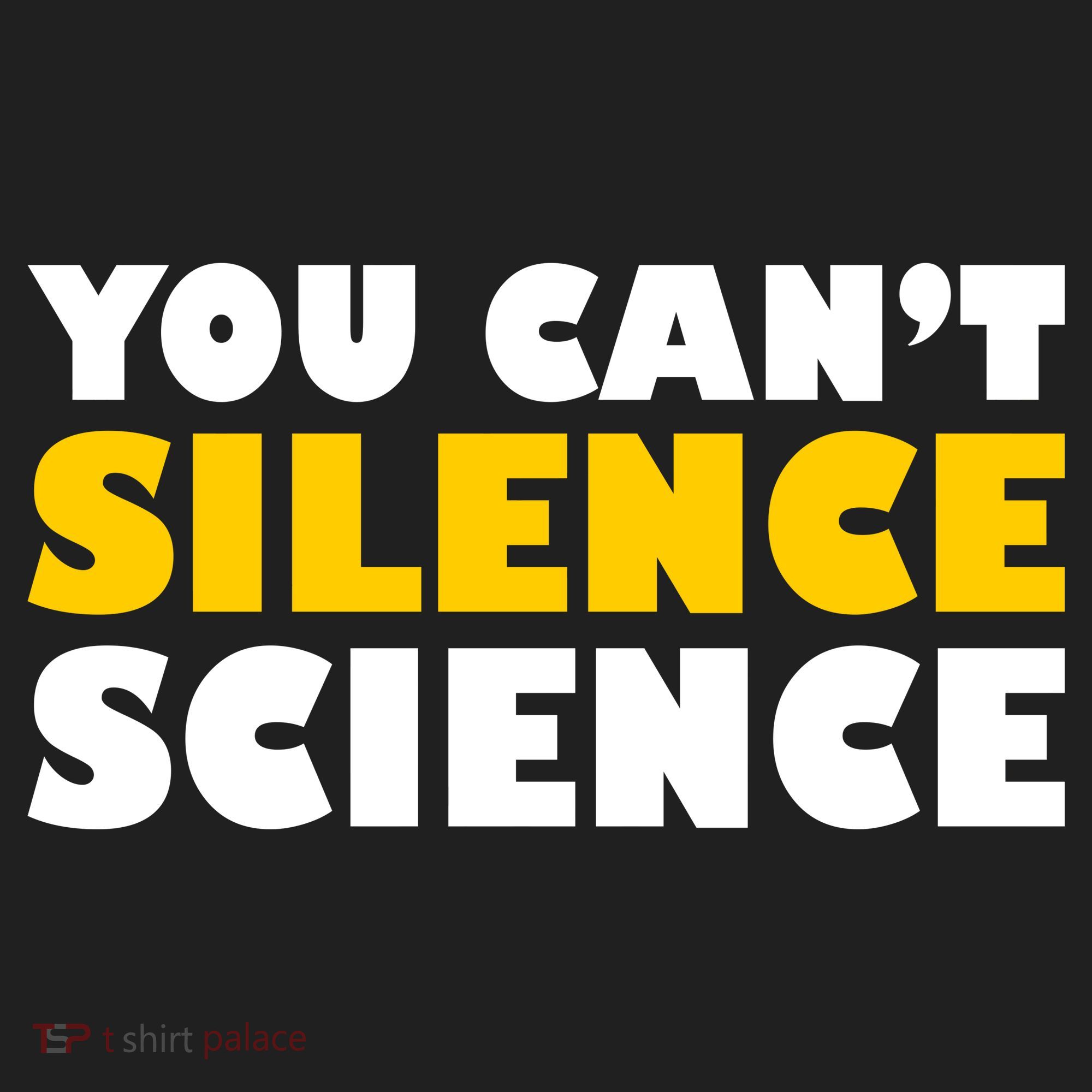 You Can't Silence Science! Resist Protest Golf Towel