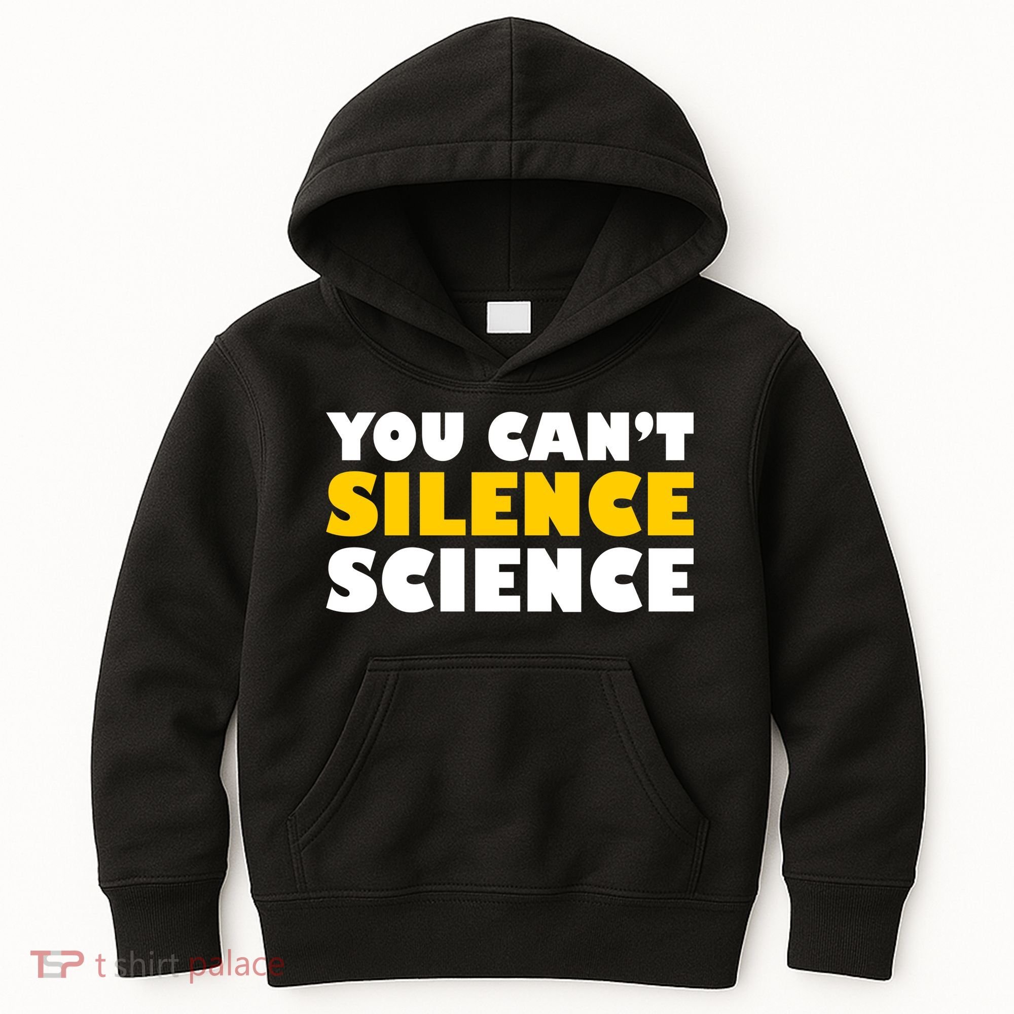 You Can't Silence Science! Resist Protest Kids Hoodie