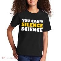 You Can't Silence Science! Resist Protest Kids T-Shirt thumb 2