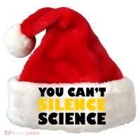 You Can't Silence Science! Resist Protest Santa Hat thumb 0