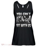 You Can't Sit With Us Classic Horror Villains Ladies Essential Flowy Tank thumb 0