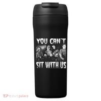 You Can't Sit With Us Classic Horror Villains 24oz Duet Stainless Steel Tumbler thumb 0