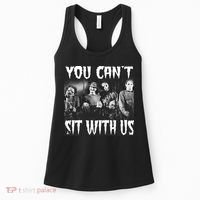 You Can't Sit With Us Classic Horror Villains Women's Tank Top thumb 0