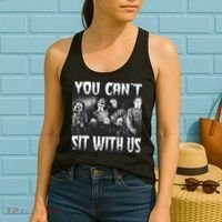 You Can't Sit With Us Classic Horror Villains Women's Tank Top thumb 2