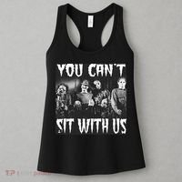 You Can't Sit With Us Classic Horror Villains Women's Tank Top thumb 3