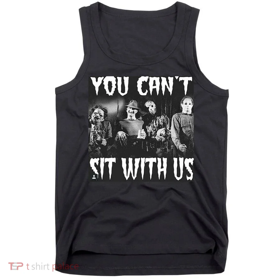 You Can't Sit With Us Classic Horror Villains Tank Top