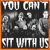 You Can't Sit With Us Classic Horror Villains Kati Licensed 12" Camo Cuffed Beanie thumb 2