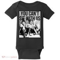 You Can't Sit With Us Funny Witch Movie Baby Bodysuit thumb 0
