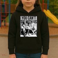 You Can't Sit With Us Funny Witch Movie Kids Hoodie thumb 3