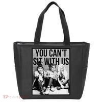 You Can't Sit With Us Funny Witch Movie Tote Bag thumb 0
