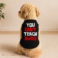 You Can't Teach Swag Doggie Tank thumb 2