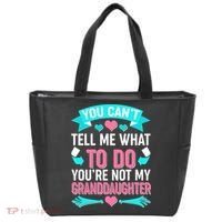 You Can't Tell Me What To Do Granddaughter Tote Bag thumb 0