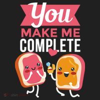 You Complete Me Peanut Butter Jelly Women's Sweatshirt thumb 2