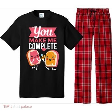 You Complete Me Peanut Butter Jelly Pajama Set