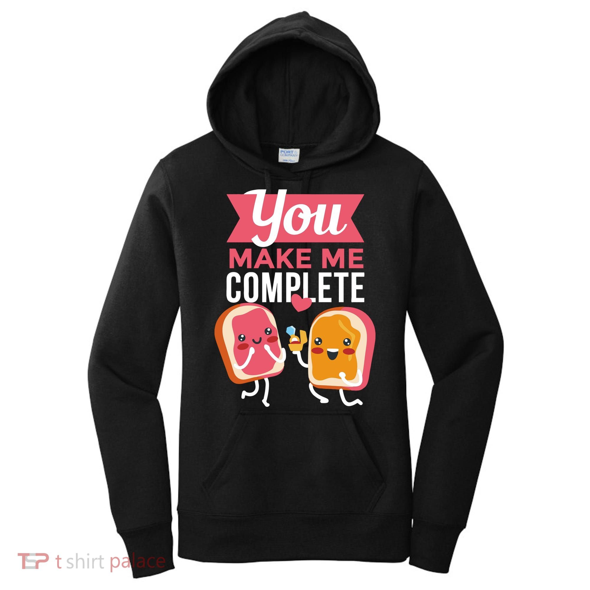 You Complete Me Peanut Butter Jelly Women's Hoodie