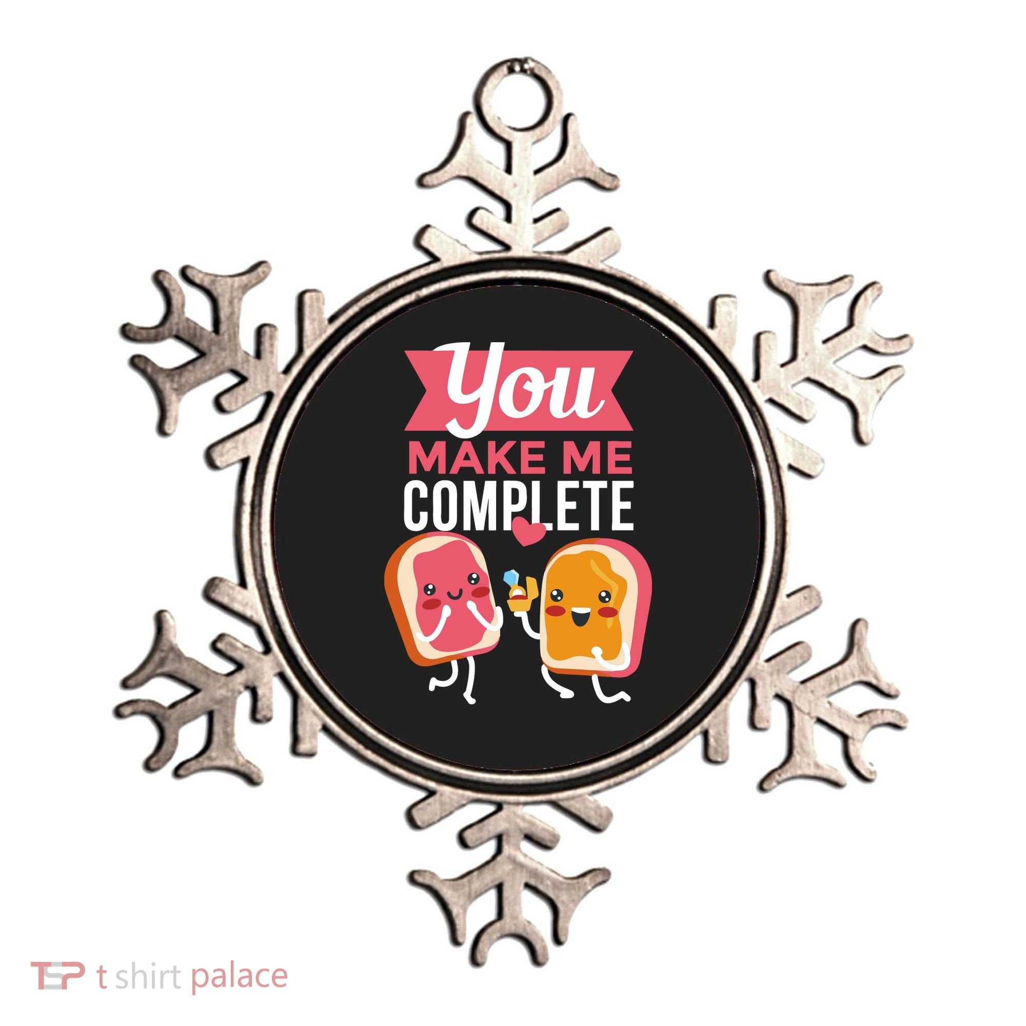 You Complete Me Peanut Butter Jelly Ornament