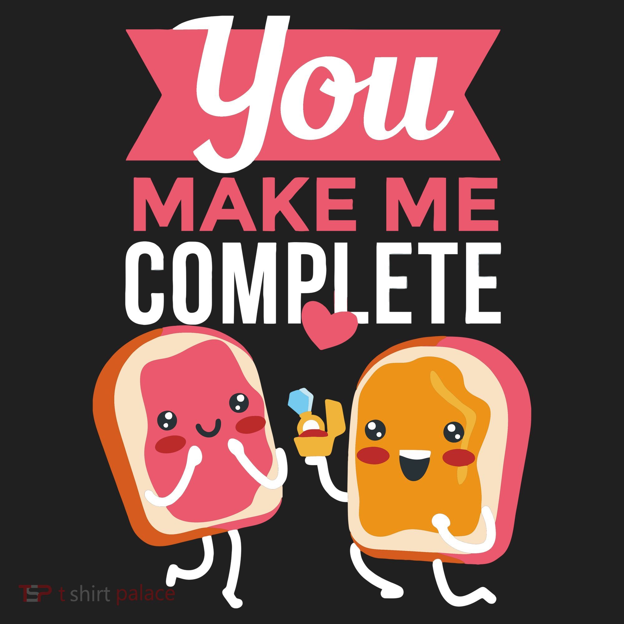 You Complete Me Peanut Butter Jelly Hat