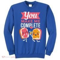 You Complete Me Peanut Butter Jelly Sweatshirt thumb 0