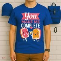 You Complete Me Peanut Butter Jelly T-Shirt thumb 6