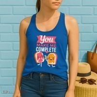You Complete Me Peanut Butter Jelly Women's Tank Top thumb 2