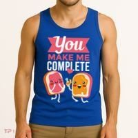 You Complete Me Peanut Butter Jelly Tank Top thumb 3