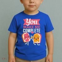You Complete Me Peanut Butter Jelly Toddler T-Shirt thumb 2