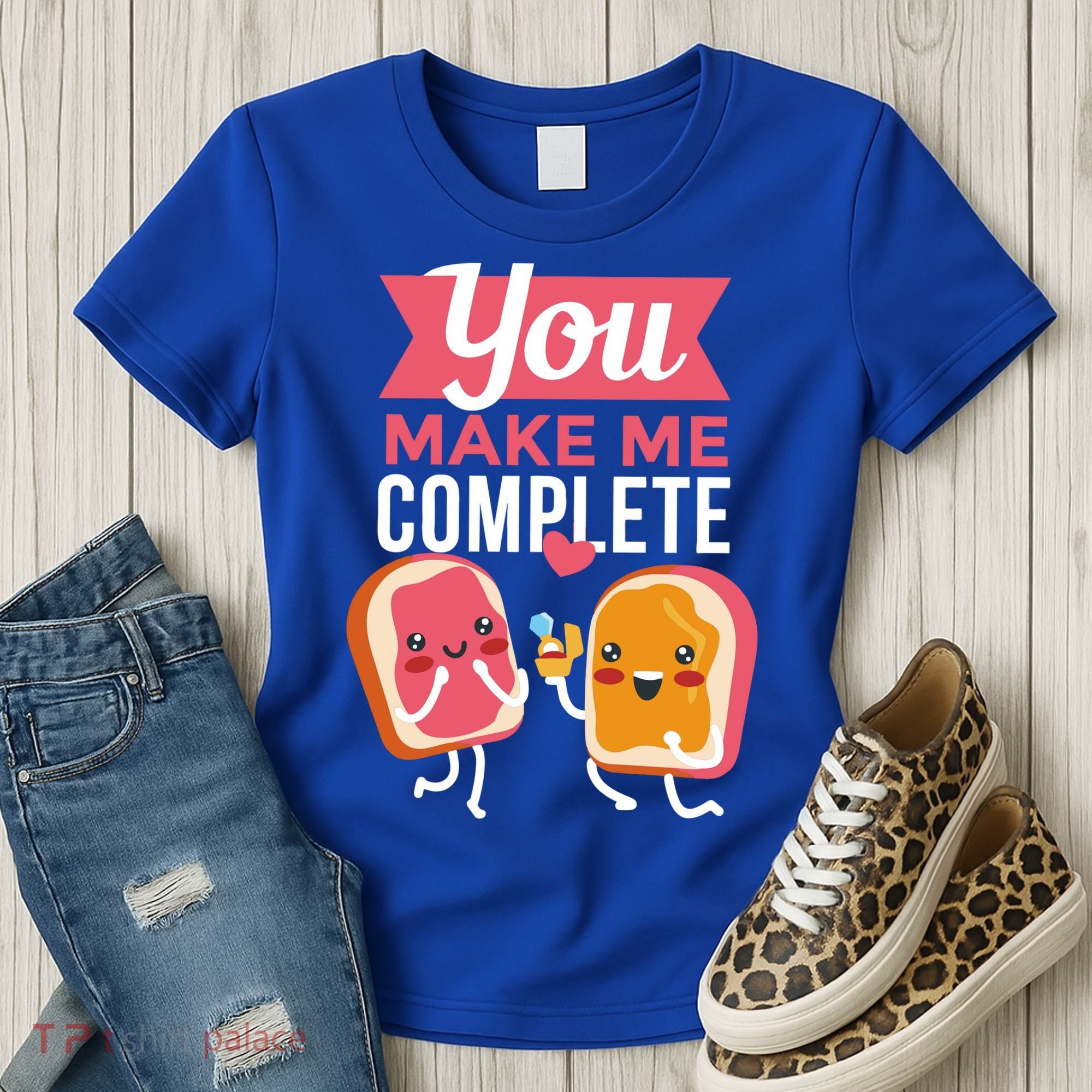 You Complete Me Peanut Butter Jelly Women's T-Shirt