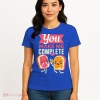 You Complete Me Peanut Butter Jelly Women's T-Shirt thumb 4