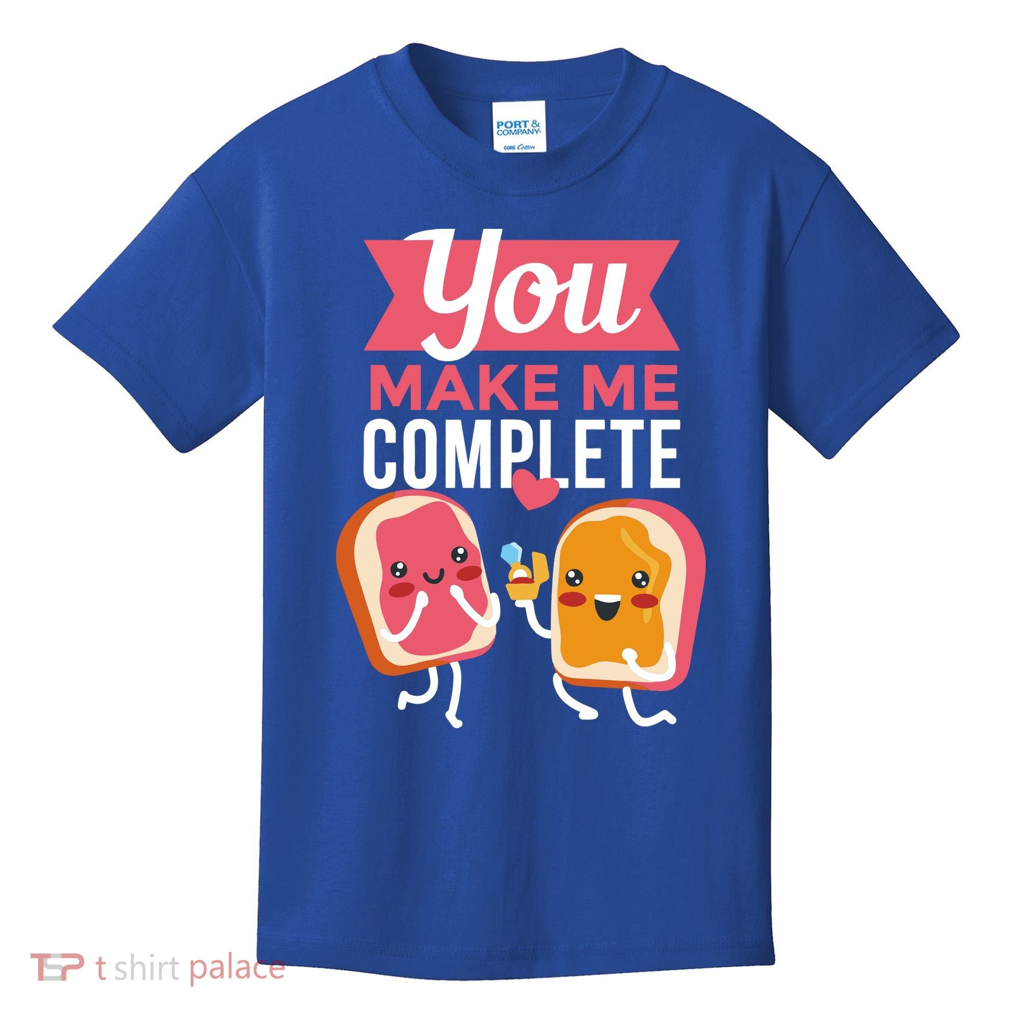 You Complete Me Peanut Butter Jelly Kids T-Shirt