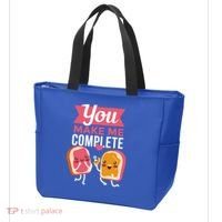 You Complete Me Peanut Butter Jelly Tote Bag thumb 3