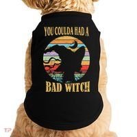 You Coulda Had A Bad Witch Halloween Doggie Tank thumb 0
