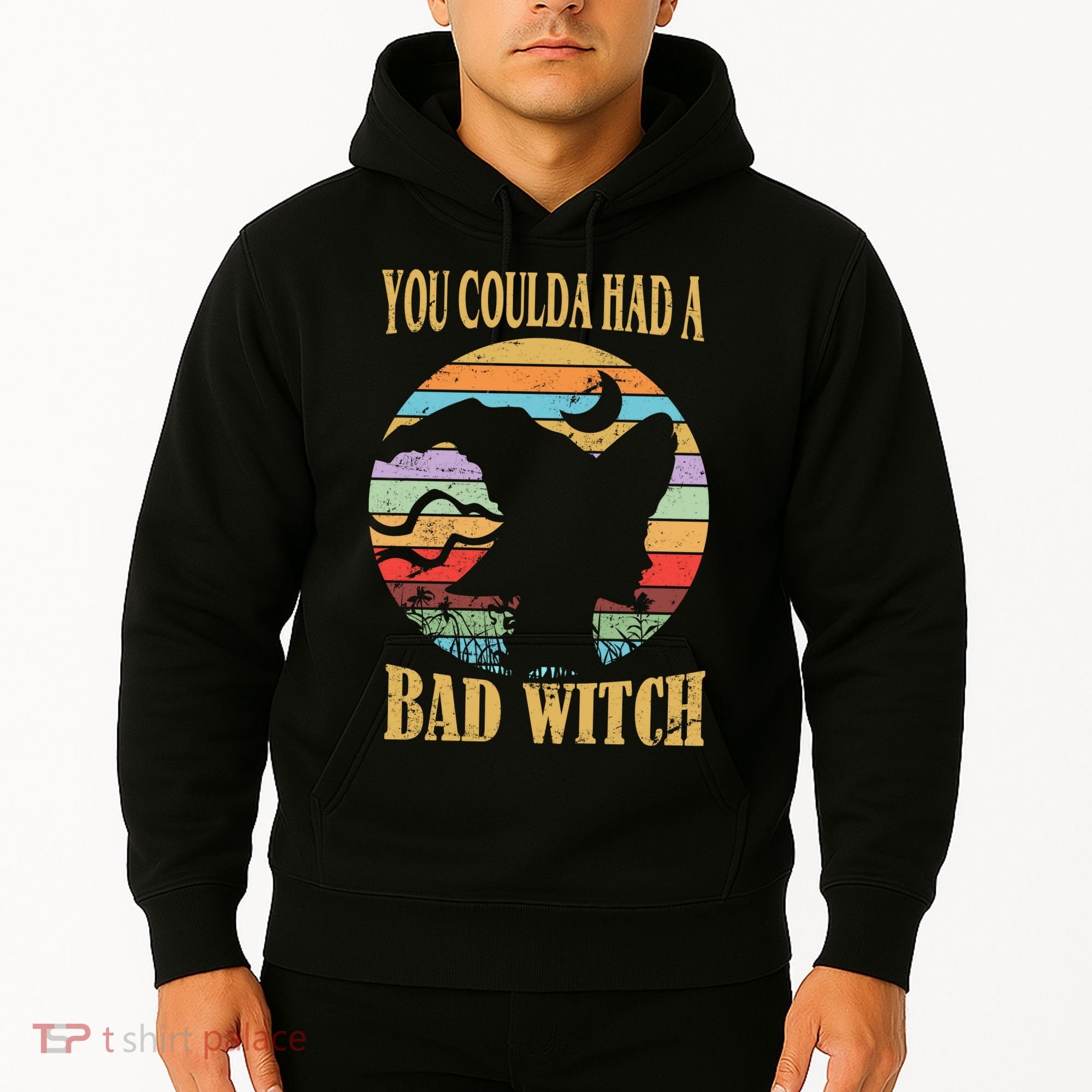 You Coulda Had A Bad Witch Halloween Hoodie
