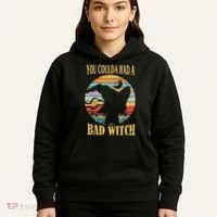 You Coulda Had A Bad Witch Halloween Hoodie thumb 5