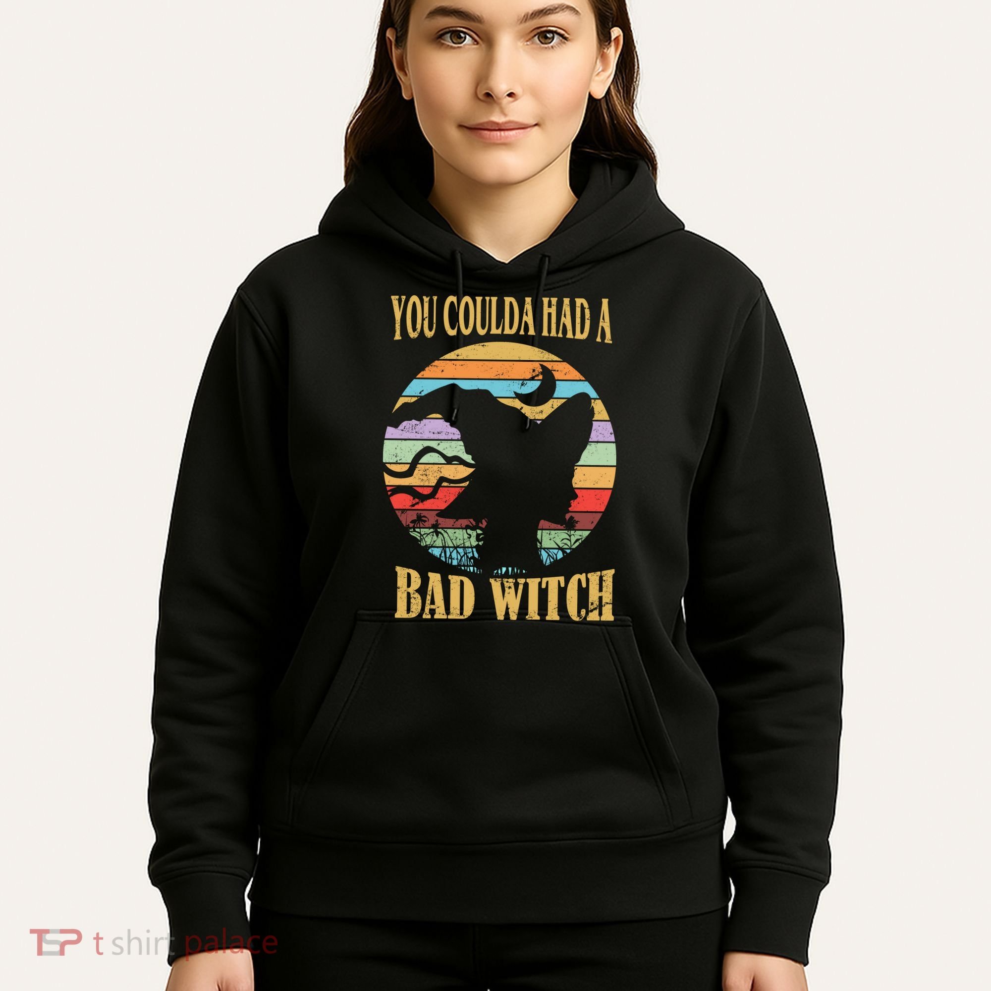 You Coulda Had A Bad Witch Halloween Hoodie