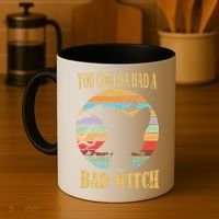 You Coulda Had A Bad Witch Halloween Coffee Mug thumb 4