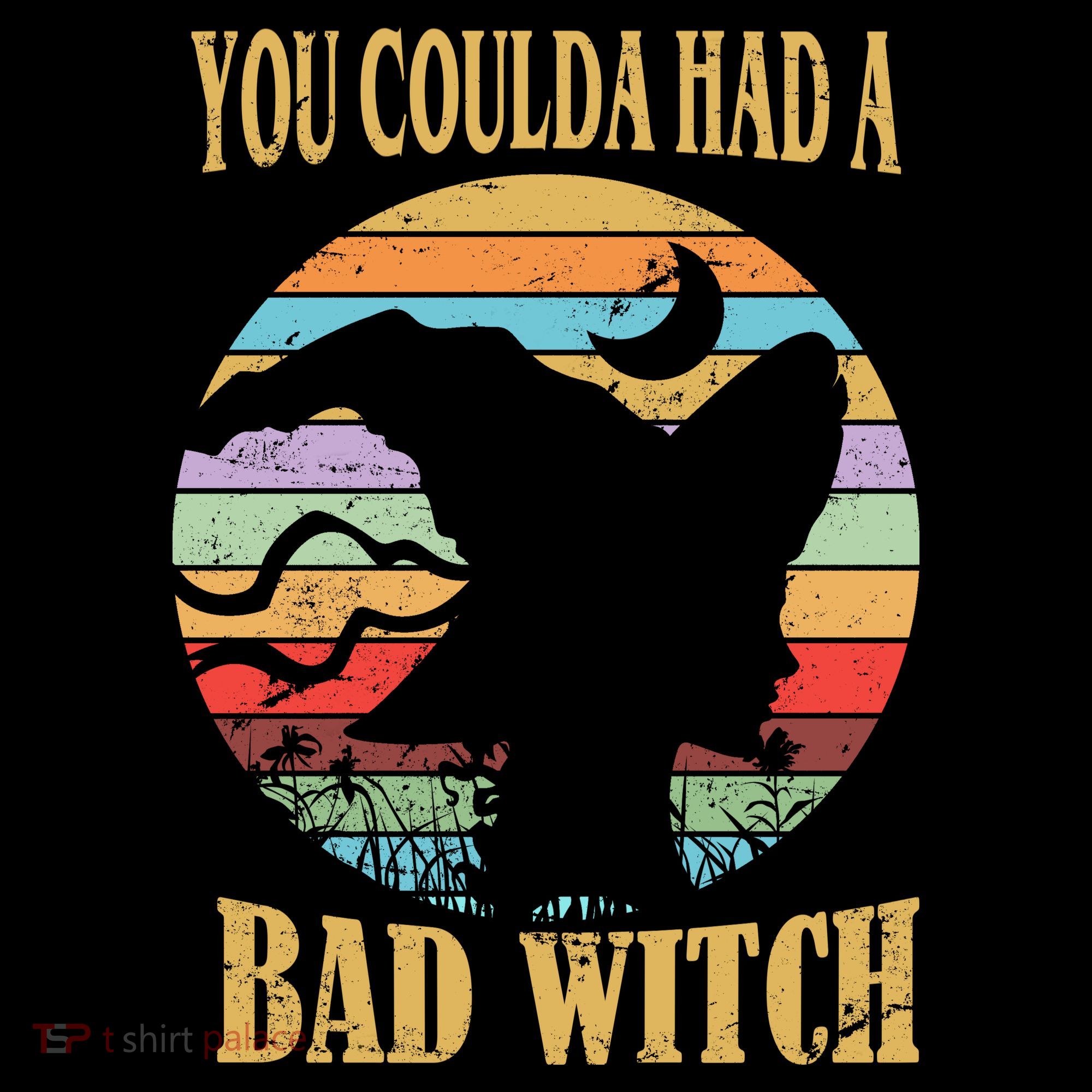 You Coulda Had A Bad Witch Halloween Coaster