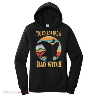 You Coulda Had A Bad Witch Halloween Women's Hoodie